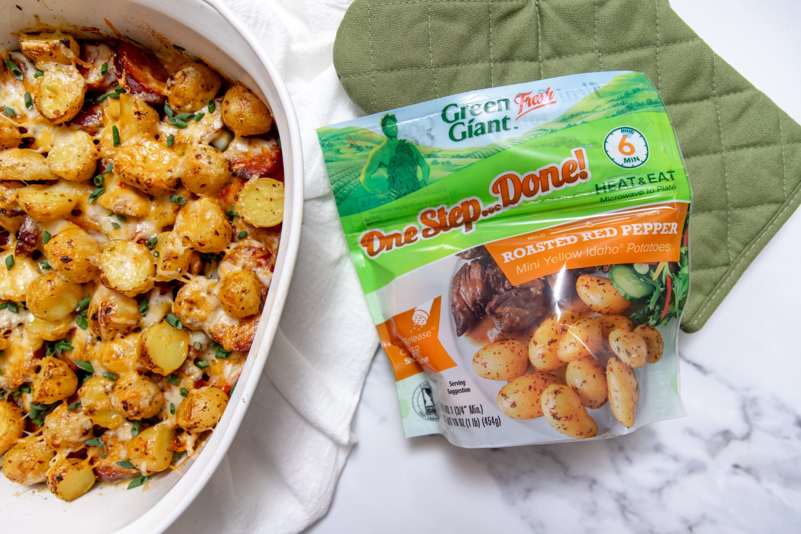 One Step...Done!™ Potato & Sausage Bake from Farm Star Living